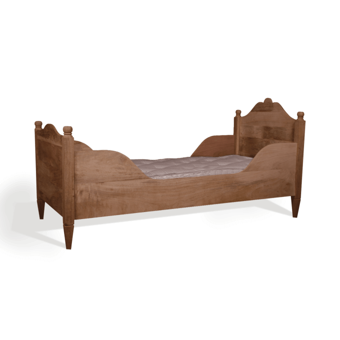 Gustavian sleigh bed single