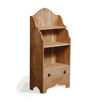 Wooden Bedside Bookcase