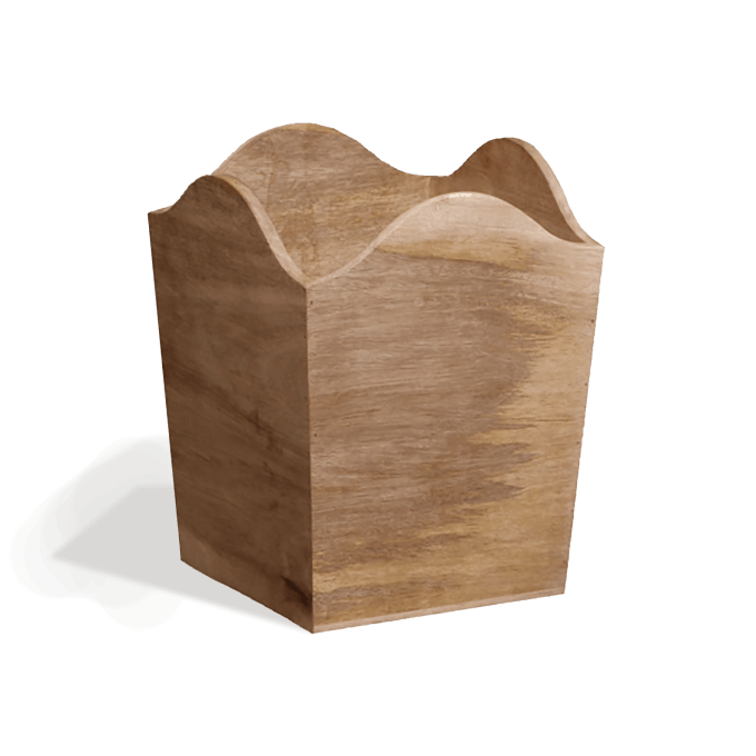Wooden bin