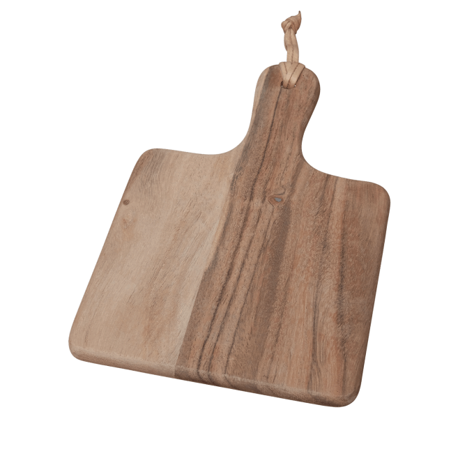 small wooden serving board