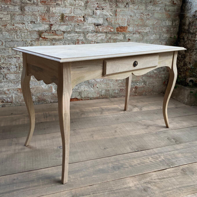Gustavian wooden dressing table side table desk