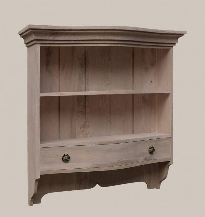 Bow Fronted Wall Cupboard